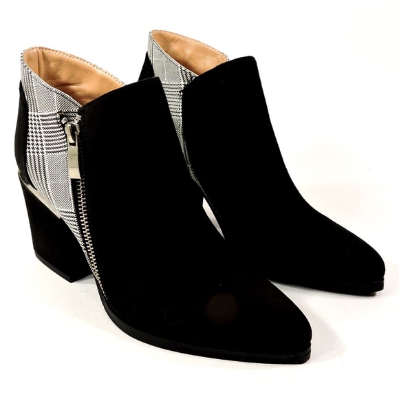 ALESSANDRO DI MARIA 🇮🇹 WOMEN'S BLACK SUEDE COMFORT BOOTIE - Picture 2 of 8